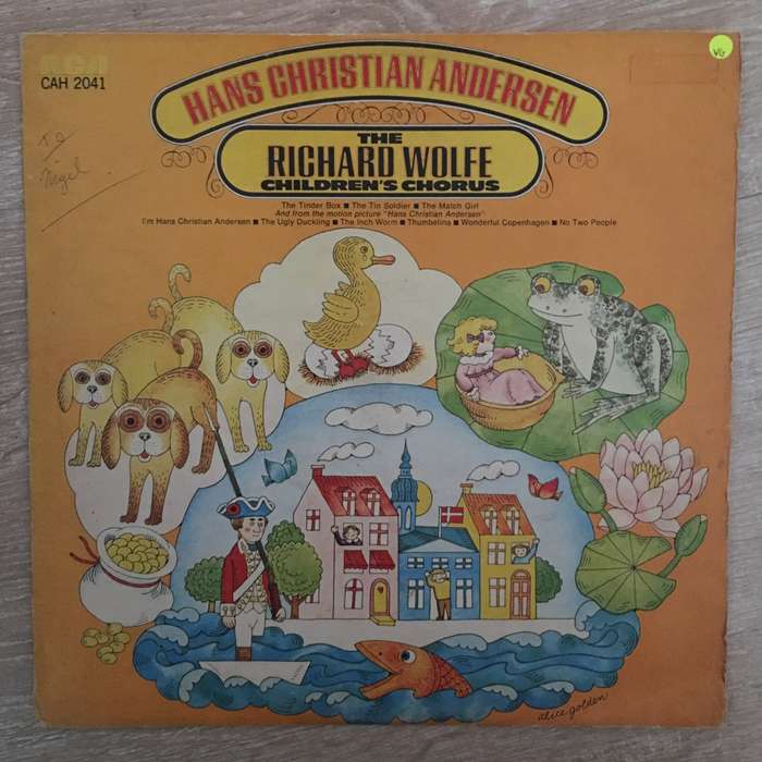 The Richard Wolfe Children's Chorus Hans Christian Andersen - Vinyl LP Record - Opened  - Very-Go...