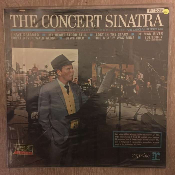Frank Sinatra - The Concert Sinatra - Vinyl LP Record - Opened  - Very-Good+ Quality (VG+)