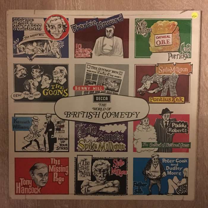 The World Of British Comedy - Vinyl LP Record - Opened  - Very-Good+ Quality (VG+)