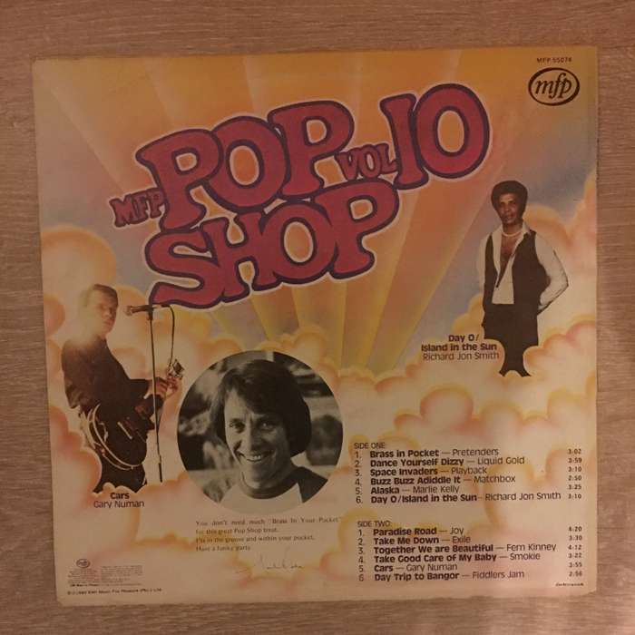 Pop Shop Vol 10 - Vinyl LP Record - Very-Good- Quality (VG-)