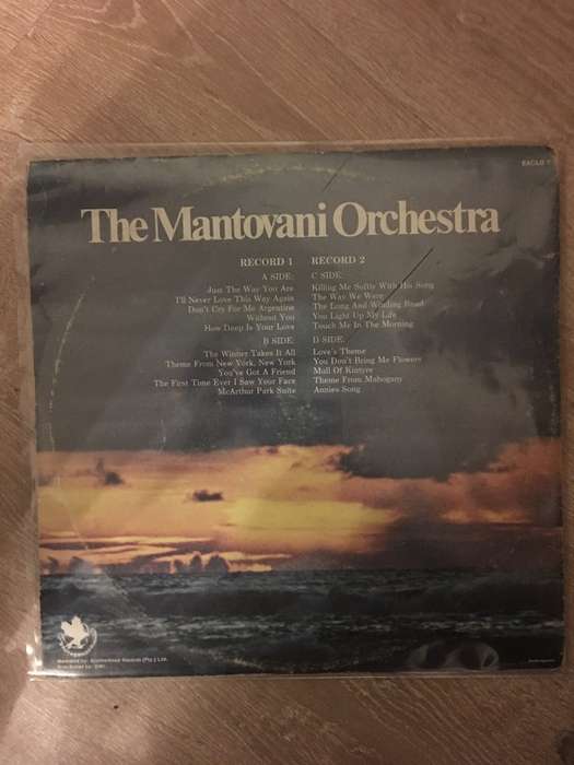 Mantovani - The Legend  - 24 Track All New Recordings - Double Vinyl LP Record - Opened  - Very-G...