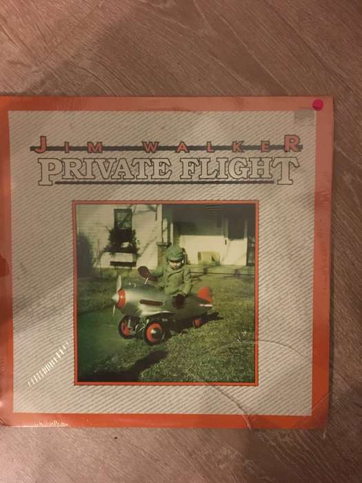 Jim Walker  - Private Flight  - Produced by Stanley Clarke -  Vinyl LP Record - Sealed
