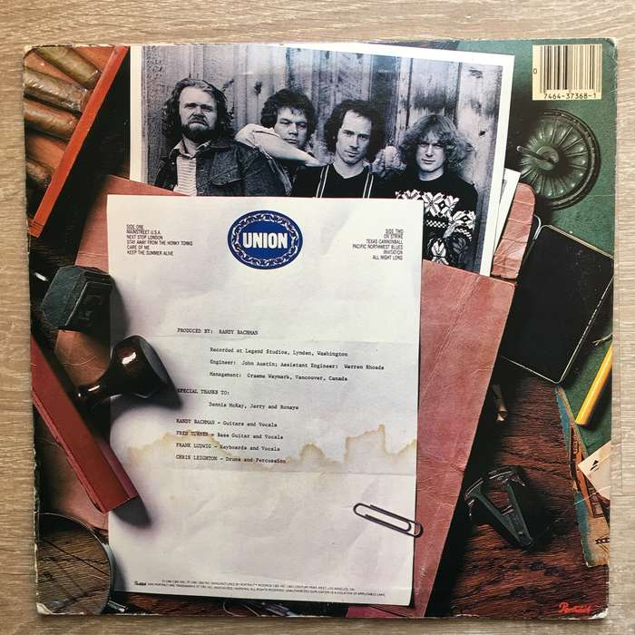 Union  On Strike - Vinyl LP Record - Opened  - Very-Good+ Quality (VG+)
