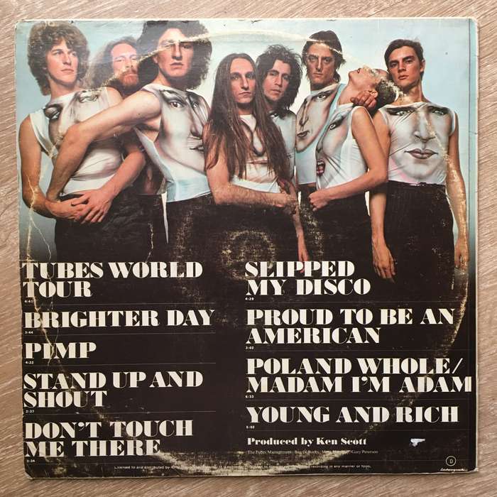 The Tubes - Young and Rich - Vinyl LP Record - Opened  - Very-Good- Quality (VG-)