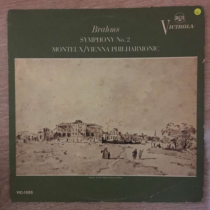 Brahms - Pierre Monteux, The Vienna Philharmonic  Symphony No. 2 In D, Op, 73 - Vinyl LP Re...