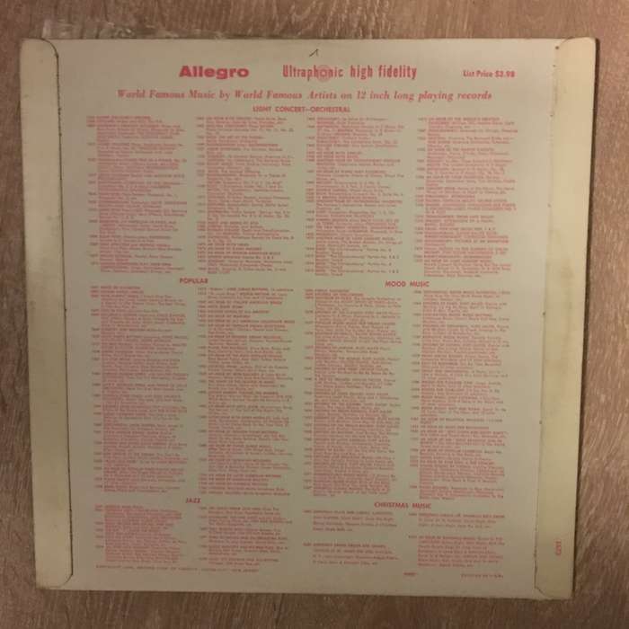 Kurt Maier  Encores Of Harlem - Vinyl LP Record  - Very-Good+ Quality (VG+)