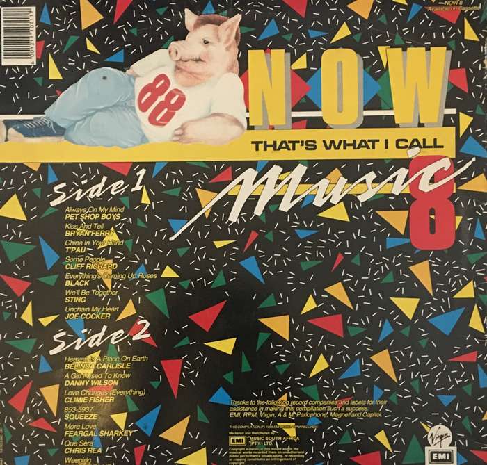 Now That's What I Call Music Vol 8 - Original Artists - Vinyl LP Record - Very-Good+ Quality (VG+)