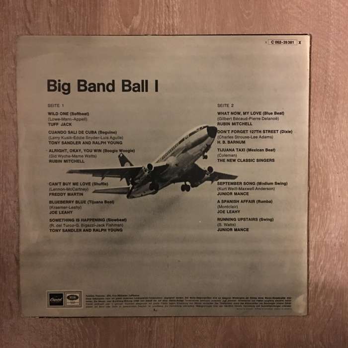 Big Band Ball 1 - Vinyl LP Record - Opened  - Very-Good Quality (VG)