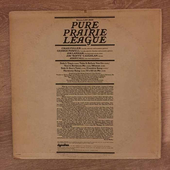 Pure Priarie League - Vinyl LP Record - Opened  - Very-Good Quality (VG)