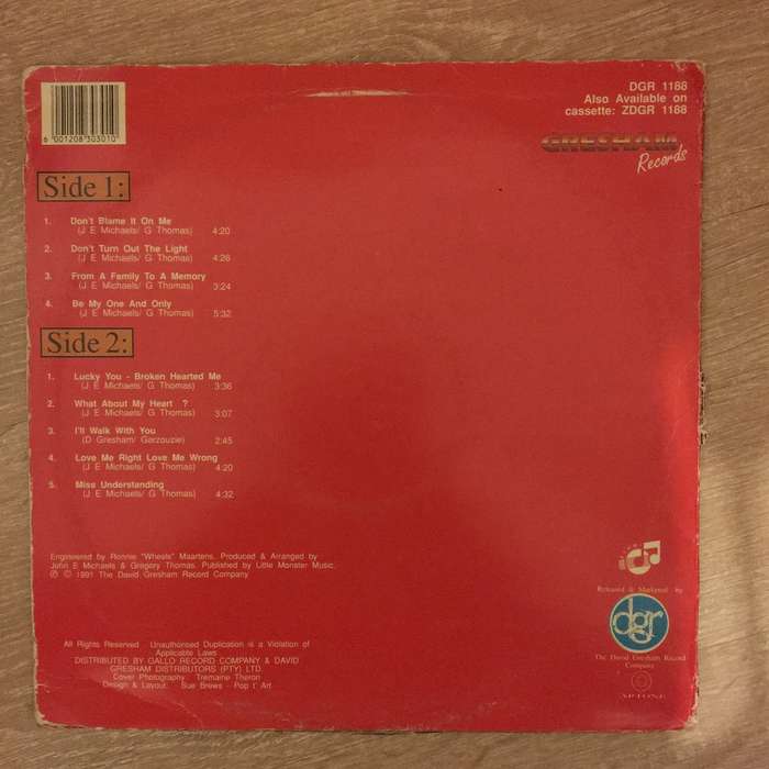 Velvet - What About My Heart - Vinyl LP Record - Opened  - Very-Good+ Quality (VG+)