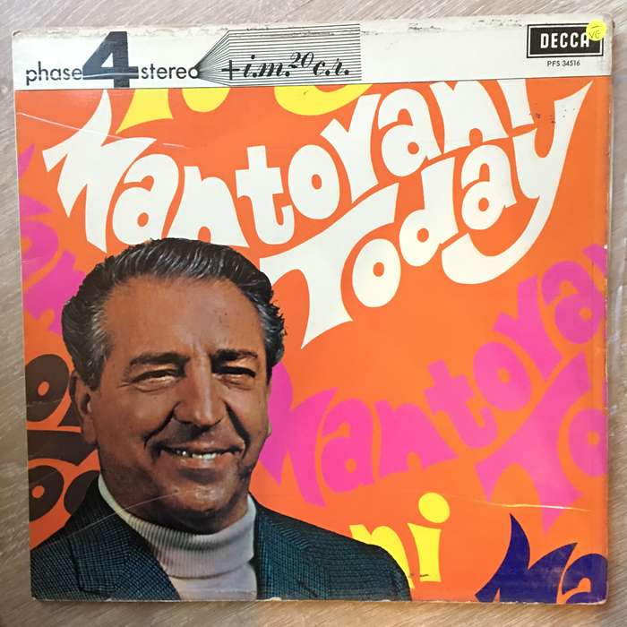 Mantovani Today - Vinyl LP Record - Opened  - Very-Good- Quality (VG-)