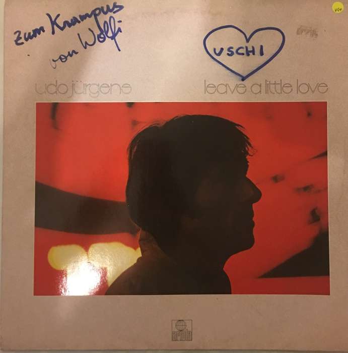 Udo Jurgene - Leave a Little Love - Vinyl LP Record - Opened  - Very-Good+ Quality (VG+)