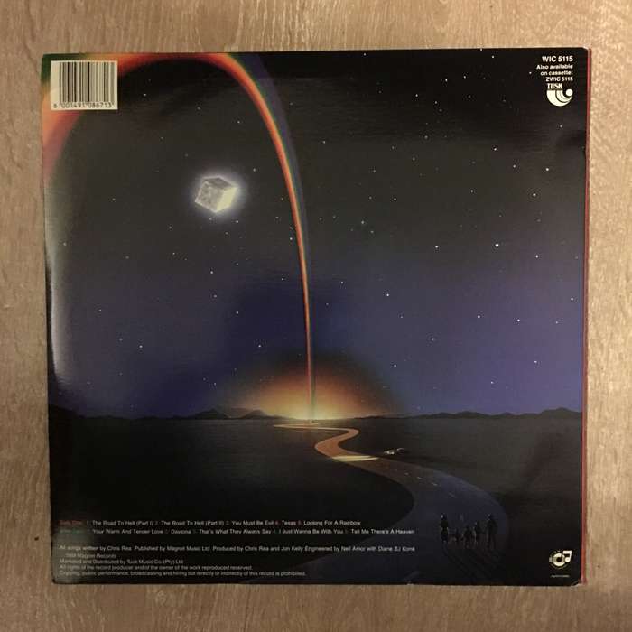 Chris Rea - The Road To Hell- Vinyl LP Record - Mint Condition (M)