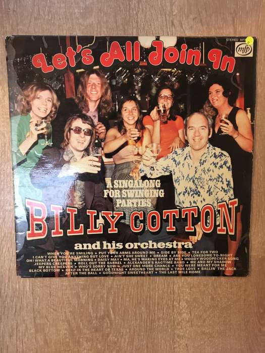 Billy Cotton and his Orchestra  - Let's All Join In - Vinyl LP Record - Opened  - Good Quality (G)