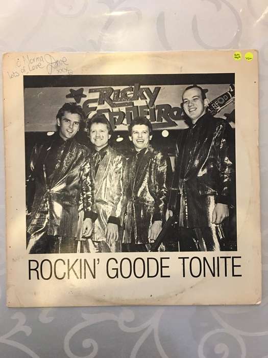 Rick and the Spitfires - Rockin' Goode Tonite (autographed)  - Vinyl LP Record - Opened  - Very-G...