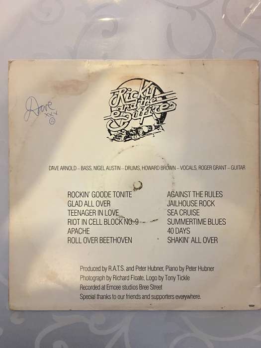Rick and the Spitfires - Rockin' Goode Tonite (autographed)  - Vinyl LP Record - Opened  - Very-G...