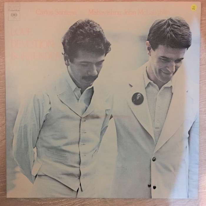 Carlos Santana & Mahavishnu & John McLaughlin  Love Devotion Surrender  - Vinyl LP Record -...
