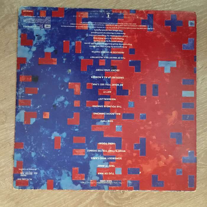Paul McCartney - Tug of War - Vinyl LP Record - Very-Good Quality (VG)