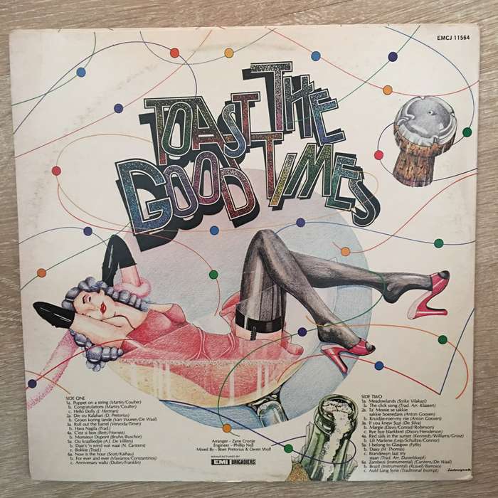 Toast The Good Times - Vinyl LP Record - Very-Good+ Quality (VG+)