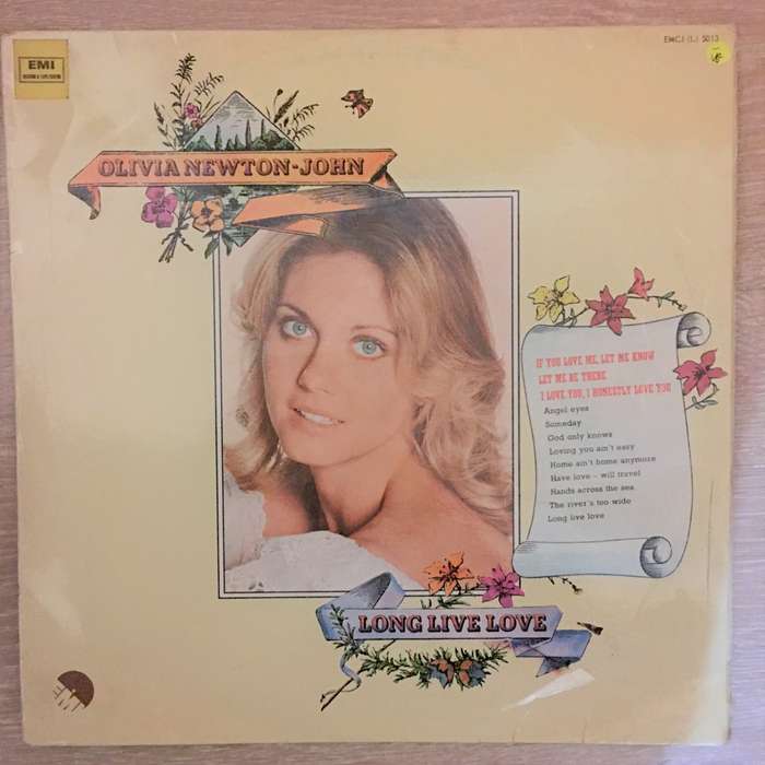 Olivia Newton-John  Long Live Love - Vinyl LP Record - Opened  - Very-Good- Quality (VG-)