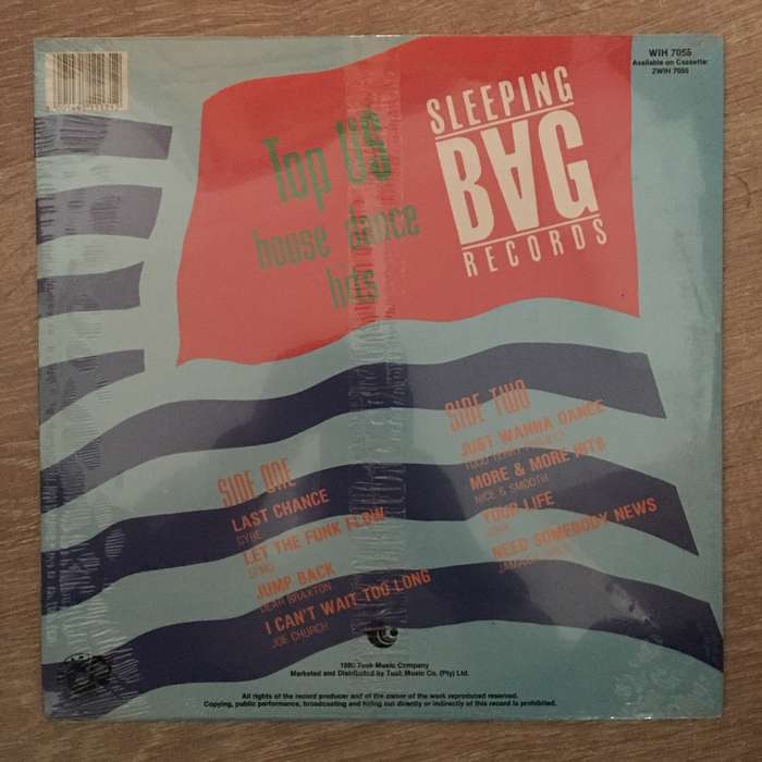Top US House Hits Vol 2 - Vinyl LP  Record - Sealed