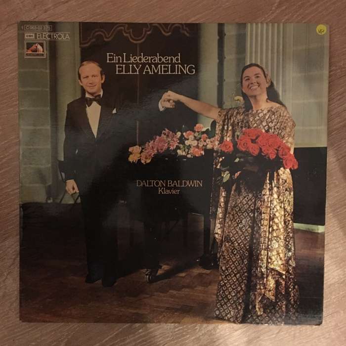 Elly Ameling, Dalton Baldwin  Elly Ameling - Ein Liederabend - Vinyl LP Record   - Very-Goo...