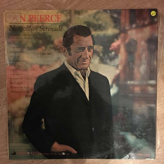 Jan Peerce  Neapolitan Serenade - Vinyl LP Record - Opened  - Very-Good- Quality (VG-)