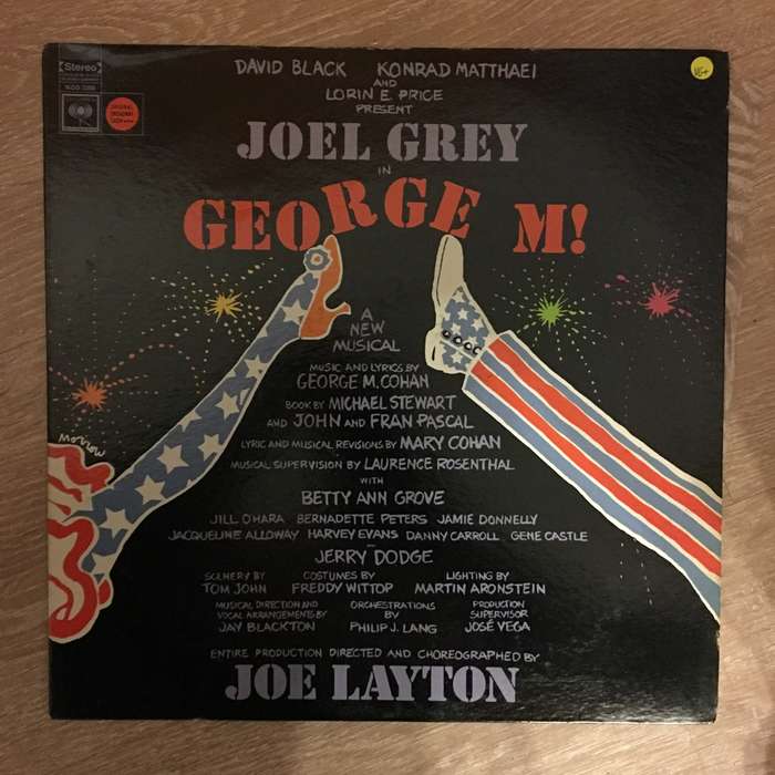 Joel Grey  George M  - Vinyl LP Record - Opened  - Very-Good+ Quality (VG+)