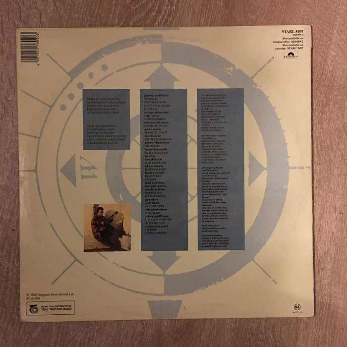 Gerry Rafferty - North & South - Vinyl LP Record - Opened  - Very-Good Quality (VG)