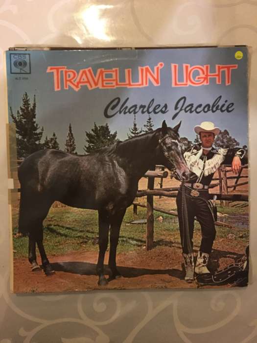 Charles Jacobie - Travelin' Light - Vinyl LP Record - Opened  - Very-Good+ Quality (VG+)