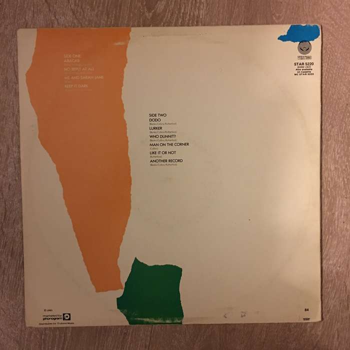 Genesis - Abacab - Vinyl LP Record - Opened  - Very-Good- Quality (VG-)