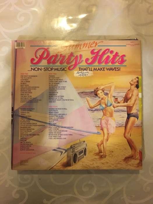 Summer Party Hits - Vinyl LP Record - Opened  - Very-Good+ Quality (VG+)