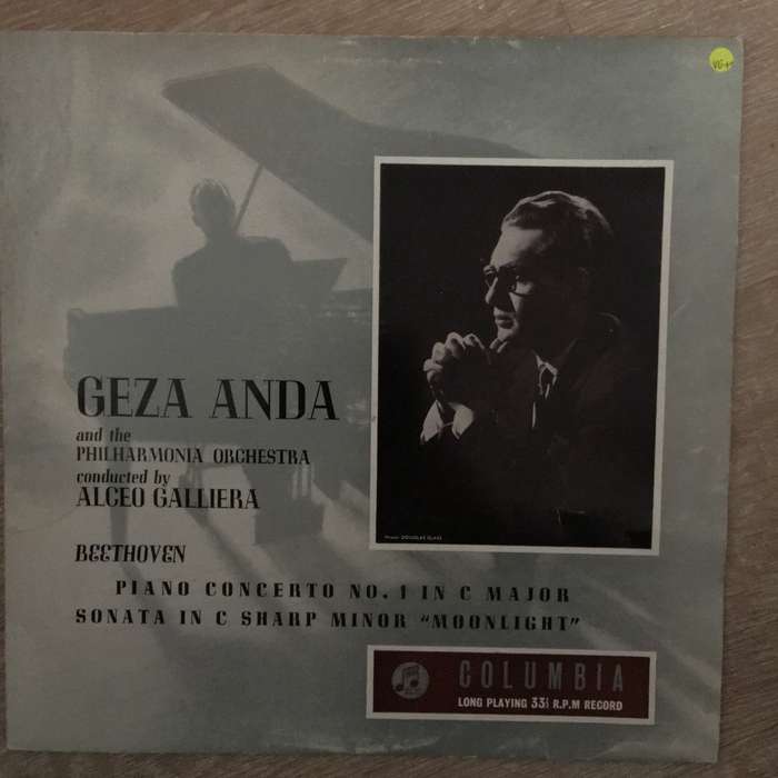 Geza Anda - Beethoven Piano Concerto No 1 in C Major  Vinyl LP Record - Opened  - Very-Good...