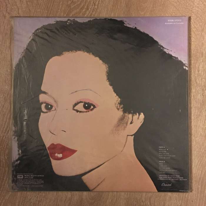 Diana Ross  Silk Electric -  Vinyl LP Record - Opened  - Very-Good+ Quality (VG+)