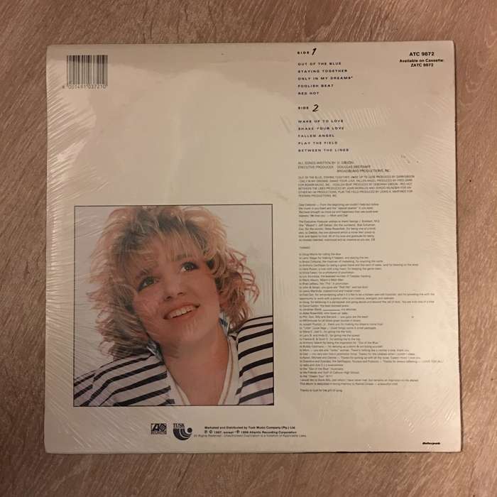 Debbie Gibson  Out Of The Blue -  Vinyl LP Record - Opened  - Very-Good+ Quality (VG+)