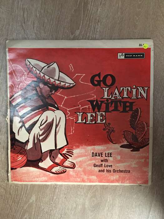 Dave Lee With Geoff Love And His Orchestra  Go Latin With Lee - Vinyl LP Record - Opened  -...