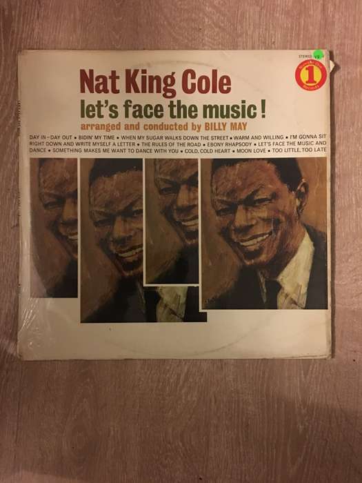 Nat King Cole - Let's Face The Music - Vinyl LP Record - Opened  - Very-Good Quality (VG)