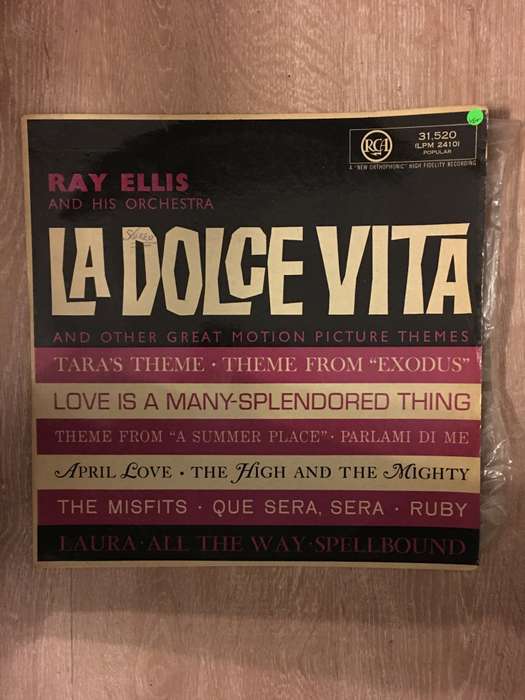 Ray Ellis - La Dolce Vita - Vinyl LP Record - Opened  - Very-Good+ Quality (VG+)