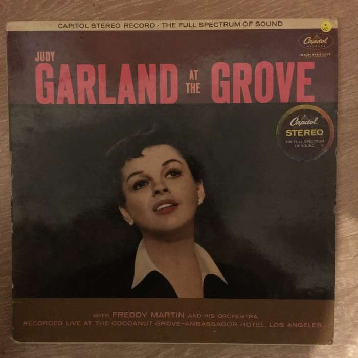 Judy Garland At The Grove - Vinyl LP Record - Opened  - Very-Good Quality (VG)
