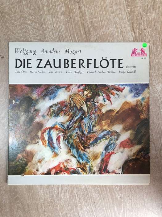 Mozart  Die Zauberflote - Lisa Otto... Excerpts - Vinyl LP Record - Opened  - Very-Good Qua...