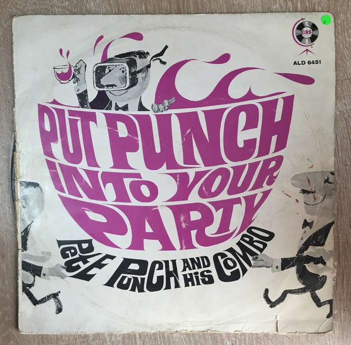 Pete Punch and His Combo- Put Punch Into Your Party - Vinyl LP Record - Good Quality (G)