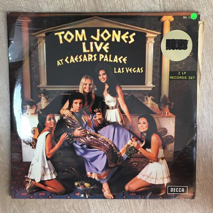 Tom Jones - Live At Caesar's Palace - Double Vinyl LP Record  (VG)