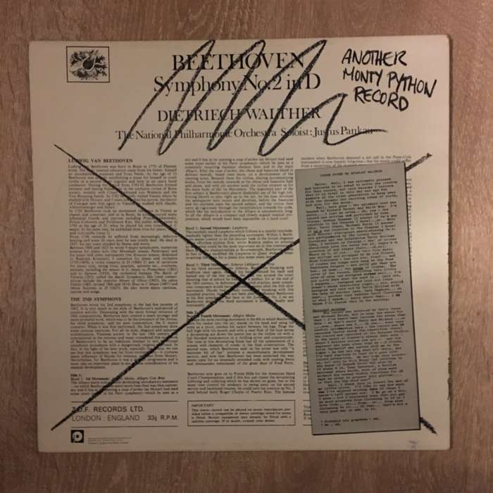 Monty Python - Another Month Python Record - Vinyl LP Record  - Opened  - Very-Good+ Quality (VG+)
