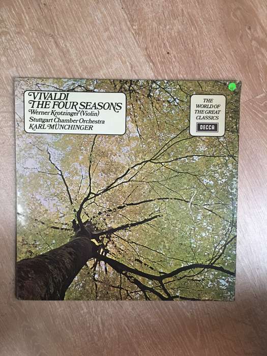 Vivaldi - Stuttgart Chamber Orchestra, Munchinger  The Four Seasons- Vinyl LP Record - Open...