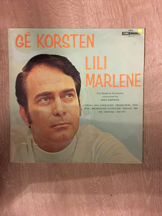 Ge Korsten - Lili Marlene - Vinyl LP Record - Opened  - Very-Good+ Quality (VG+)