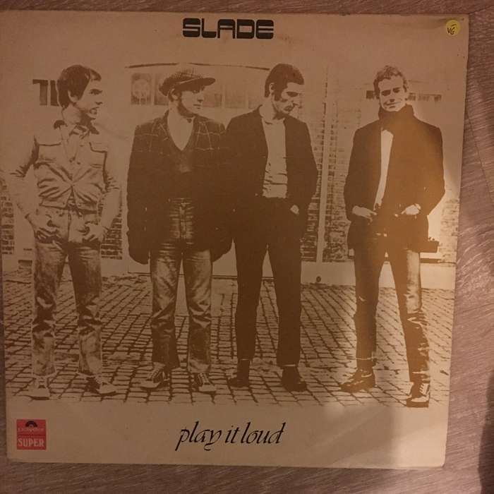 Slade - Play It Loud - Vinyl LP Record Opened  - Very-Good- Quality (VG-)