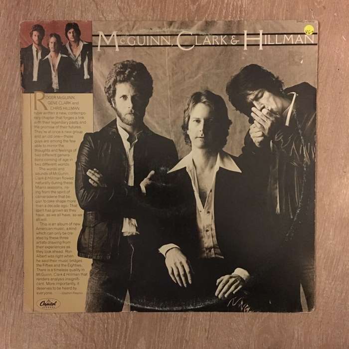 McGuinn, Clark & Hillman - Vinyl LP Record  (VG+)