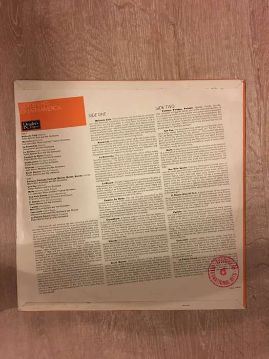 Golden Hits of Latin America - Vinyl LP Record - Opened  - Very-Good+ Quality (VG+)