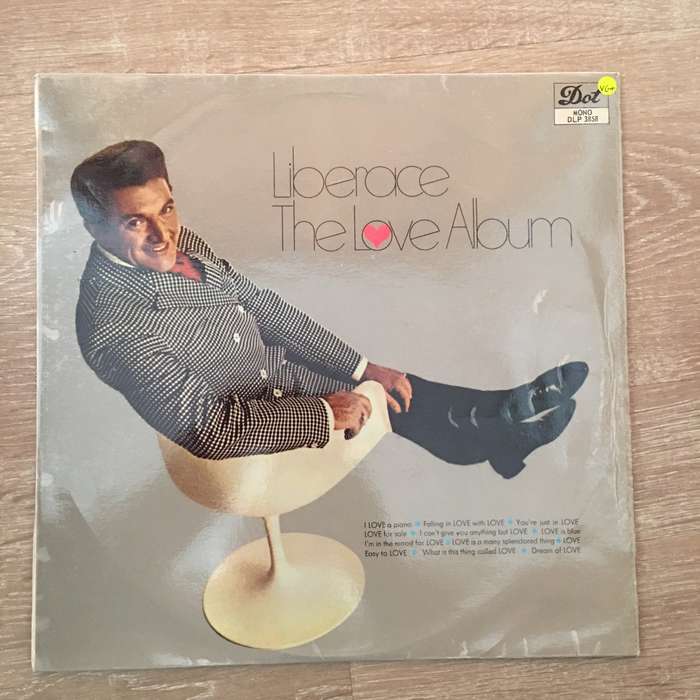 Liberace  The Love Album - Vinyl LP Record - Opened  - Very-Good+ Quality (VG+)