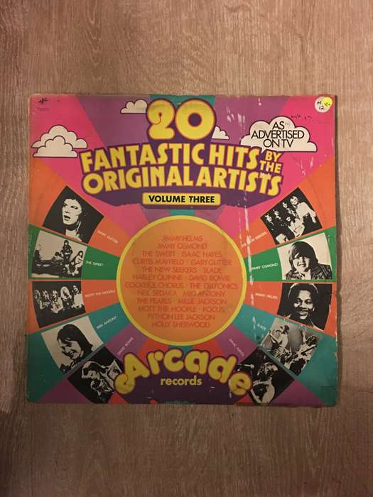 20 Fantastic Hits by The Original Artists Vol 3 - Vinyl LP Record - Very-Good+ Quality (VG+)